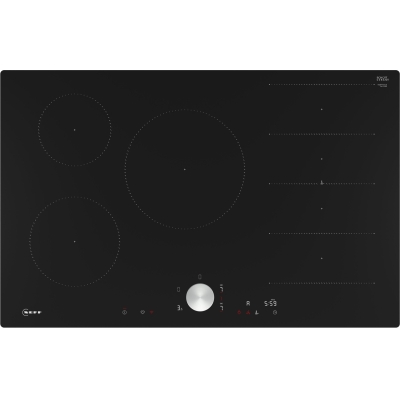 Neff T68PTV4L0, induction hob, 80 cm, black, flush, with 5 year guarantee!