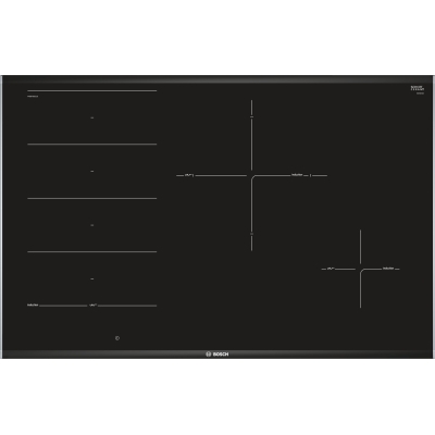 Bosch PXE875DC1E, induktsioonpliit, seeria 8, raamile kinnitatud, 80 cm, garantiiga 5 aastat!