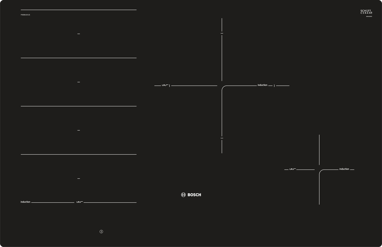 Bosch PXE801DC1E, induction hob, series 8, flush, 80 cm, with 5 year guarantee!