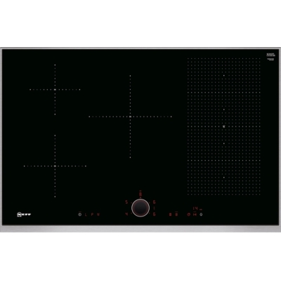 Neff T58TS21N0, self-sufficient induction hob, Flex Induction, design frame, 80 cm, WITH 7 YEAR WARRANTY