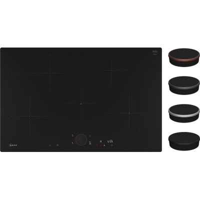 Neff T58PYF4C0, flush induction hob, 80 cm, black, WITH 7 YEAR WARRANTY