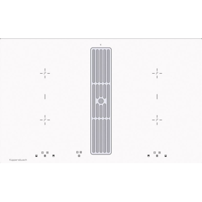 Küppersbusch KMI 8500.0 WR, 80cm, põhi renn koos mootoriga, valge, raamita, garantiiga 5 aastat!