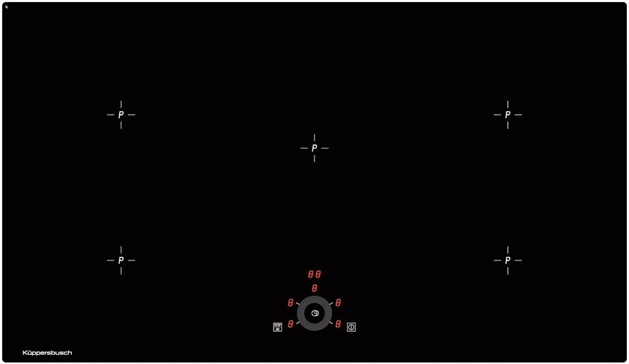 Küppersbusch KI 9330.0 SR, induktsioon küpsetuspind, 90 cm, raamita, garantiiga 5 aastat!
