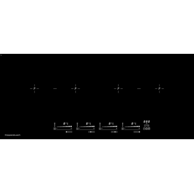 Küppersbusch KI 9800.0 SR, full-surface induction 90 cm, frameless, with 5 year guarantee!