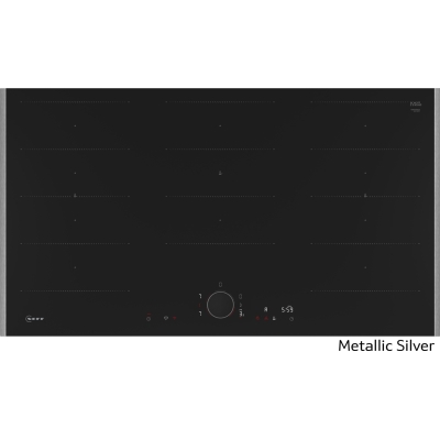 Neff T69YYX4C0, induction hob, 90 cm, metallic silver Z9802PFMY0, WITH 7 YEAR WARRANTY