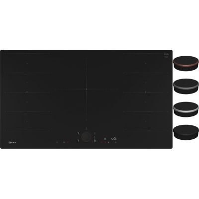 Neff T69PYV4C0, flush induction hob, black, 90 cm, WITH 7 YEAR WARRANTY