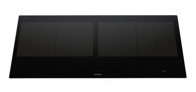 berbel panoramic hob BKF 90 iPP, induction, black glass, 1100055, 7 YEAR WARRANTY!