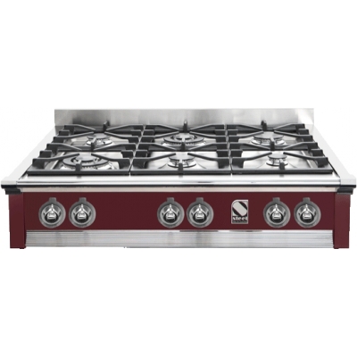Teras Ascot 90, sisseehitatud pliit, 90 cm, värvus Bordeaux punane, A9-4TBR, garantiiga 5 aastat!