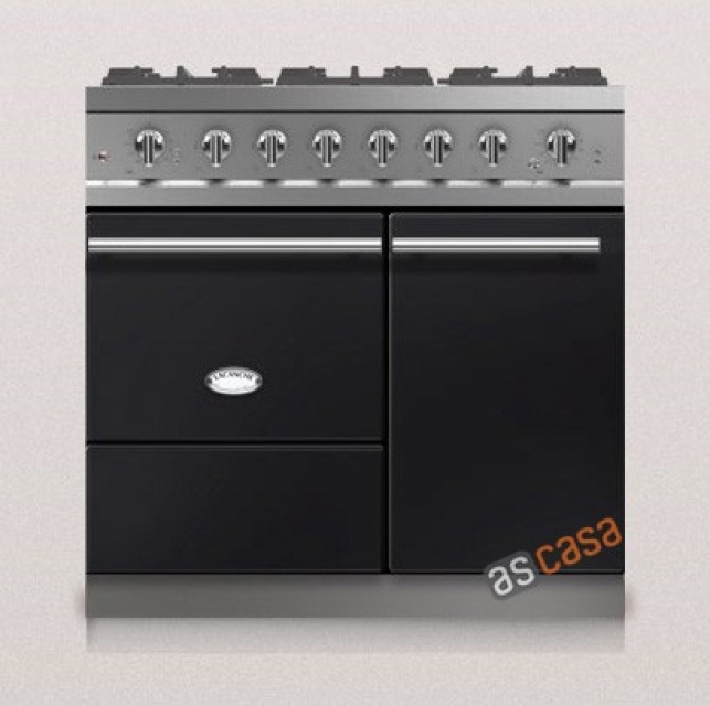 Lacanche Beaune Modern, cooking station, 90 cm, color black, with 5 year guarantee!