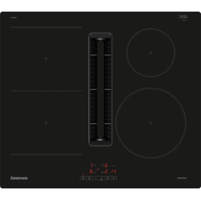 Constructa CV435236, induction hob with extractor hood, 60 cm, frameless, EEK: B, with 5 year guarantee!