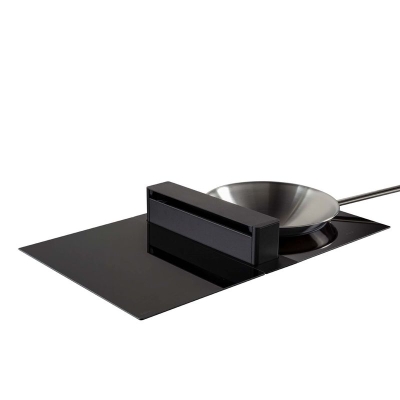 Novy Up Power Wok 40008 trough fan with induction and wok hob, black, 87 cm, with 5 year guarantee