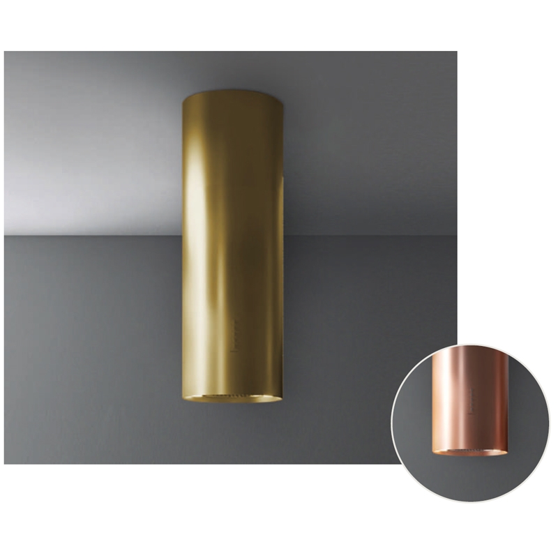 Single piece Falmec Polar W 35, copper, 35 cm, wall hood, with 5 year guarantee