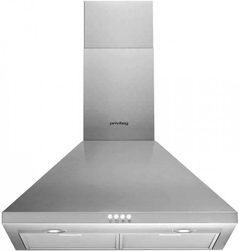 Privileg DGHPC 64 LM X, wall hood stainless steel 60 cm, EEK: B, with 5 year guarantee!