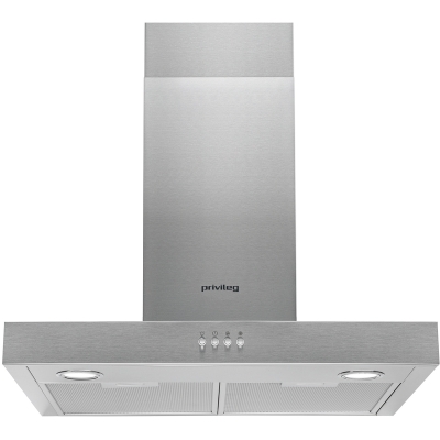 Privileg DGHBS 64 LM X, wall hood stainless steel 60 cm, EEK: C, with 5 year guarantee!