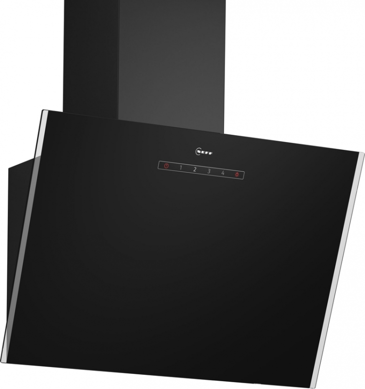 Neff D63IDK1S0, wall panel, black clear glass, 60 cm, EEK: A, with 5 year guarantee!