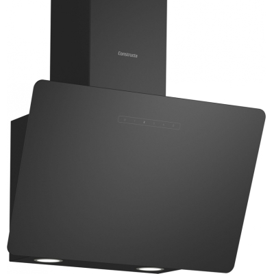 Constructa CD686866, wall panel, black clear glass, 60 cm, EEK: A, with 5 year guarantee!