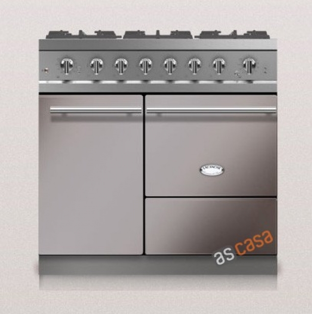 Lacanche Bussy Modern, cooking station, 90 cm, color chocolate, with 5 year guarantee!