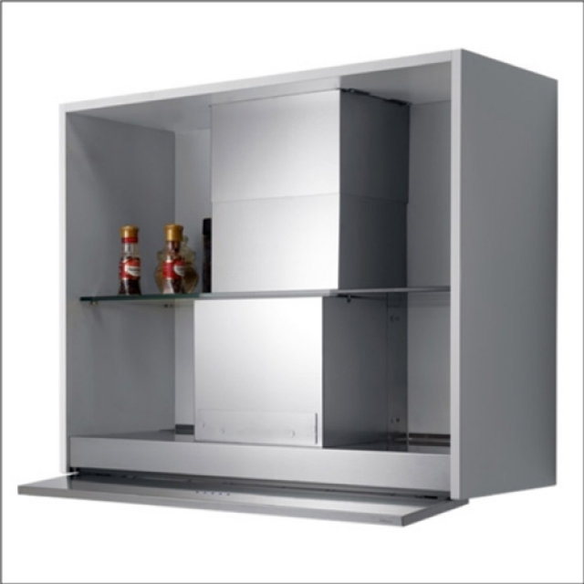 Falmec Move, design, stainless steel, black glass, 60 cm, wall hood, with 5 year guarantee