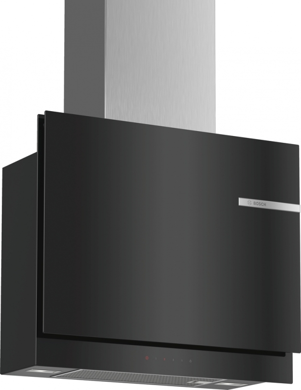 Bosch DWF67KM60, wall mount, series 6, clear glass printed black, 60 cm, EEK: A, with 5 year guarantee!