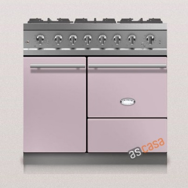 Lacanche Bussy Modern, cooking station, 90 cm, color rose quartz, with 5 year guarantee!