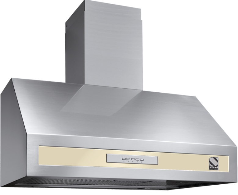 Steel Genesi 70 wall hood, Crema, 70 cm, GK70CR, with 5 year guarantee!