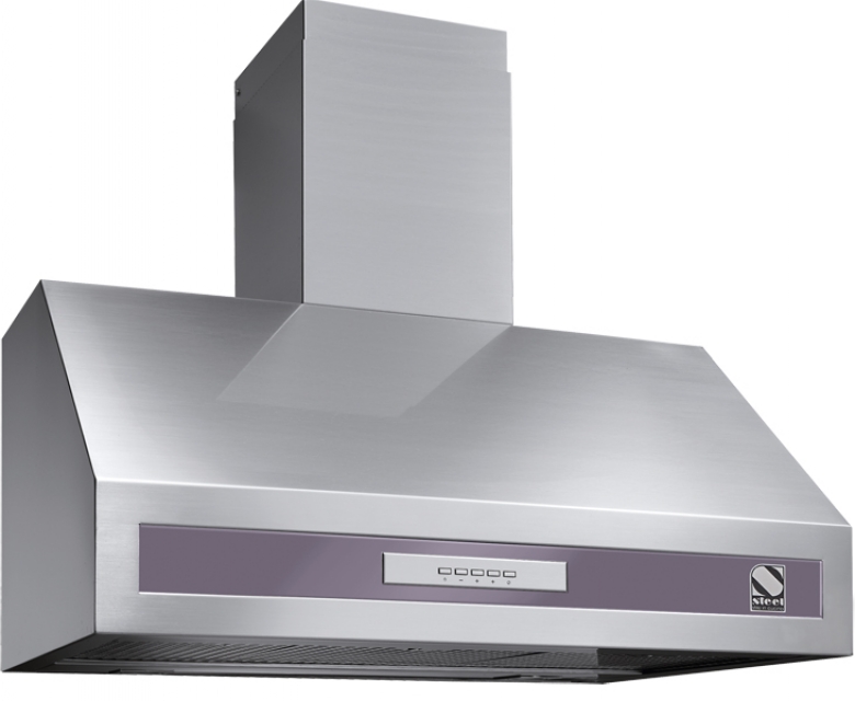 Steel Genesi 70 wall hood, Ametista, 70 cm, GK70AA, with 5 year guarantee!