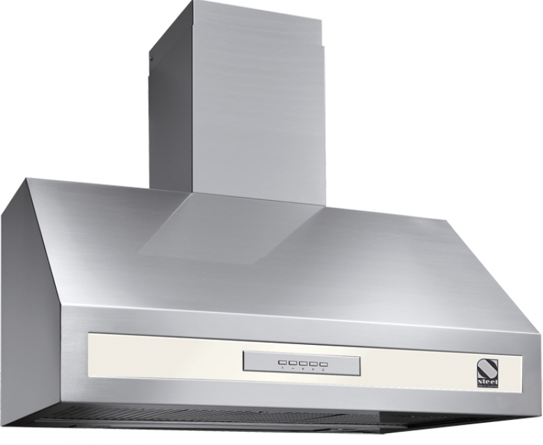 Steel Genesi 70 wall hood, Nuvola, 70 cm, GK70NA, with 5 year guarantee!