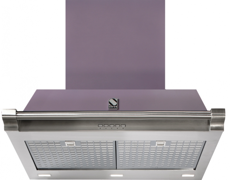 Steel Ascot 70 wall hood, Ametista, 70 cm, AKL70AA, with 5 year guarantee!