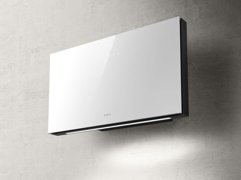 Elica PLAT WH/F/80 wall hood white, PRF0165712. With a 5 year guarantee!