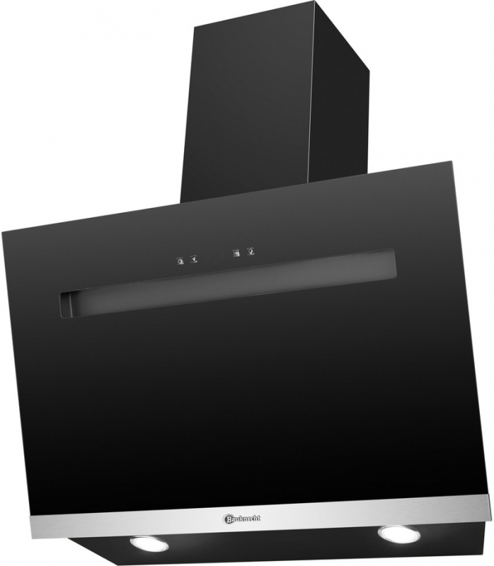 Bauknecht DBHVS 81 LT K/2, NEW MODEL 2023, wall hood, black glass, EEK: A+, 5 year guarantee!