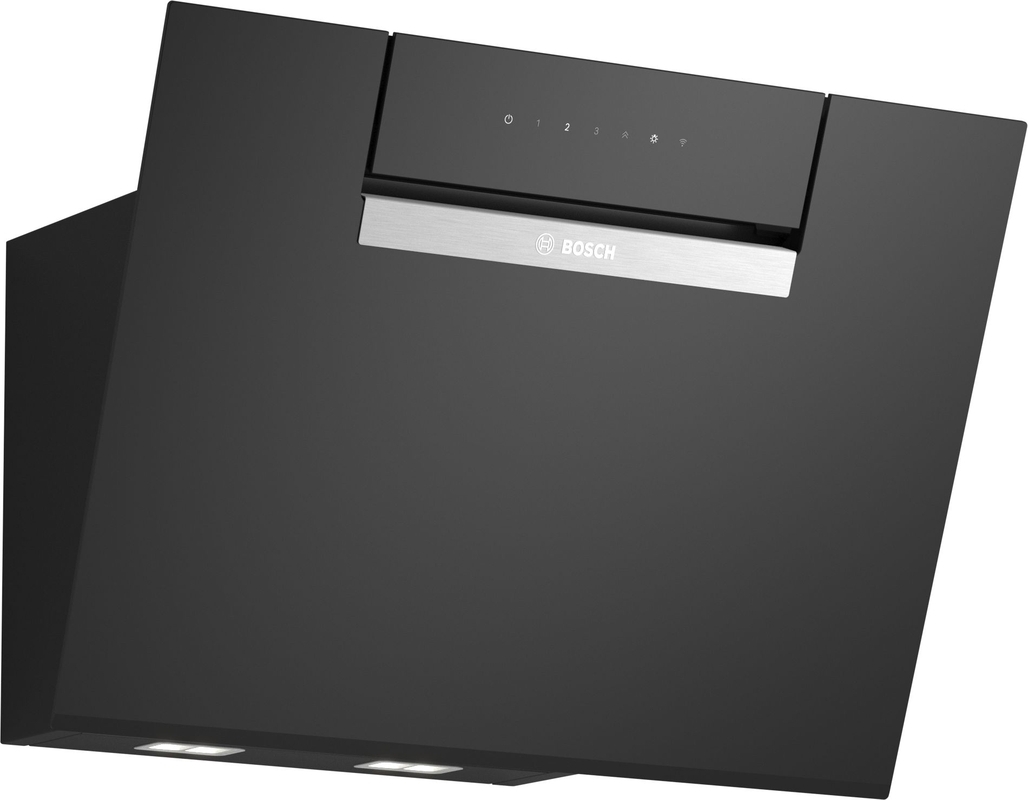 Bosch DWJ67FN60, wall panel, series 4, clear glass printed black, 60 cm, with 5 year guarantee!