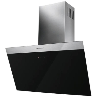 Küppersbusch DW 8500.1 S, nurga all kapuuts 80 cm, must / roostevaba teras, kr: A+, garantiiga 5 aastat!