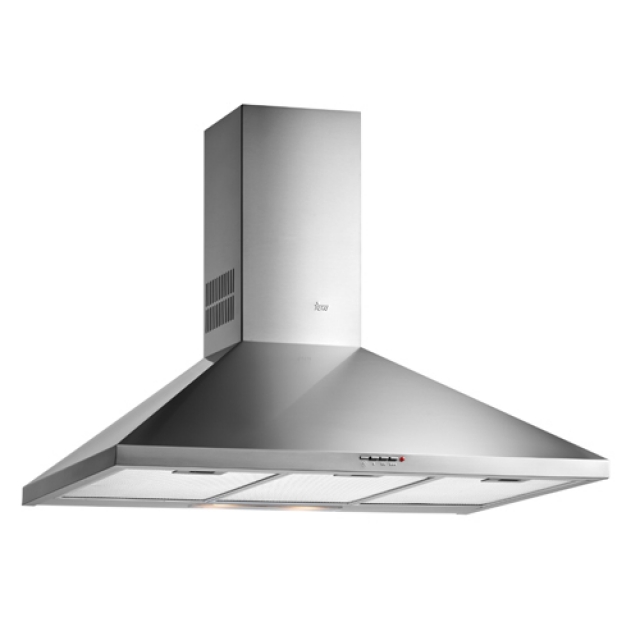 Teka DBB 90, chimney hood, stainless steel, 90 cm, EEK: E, 40460440, with 5 year guarantee!