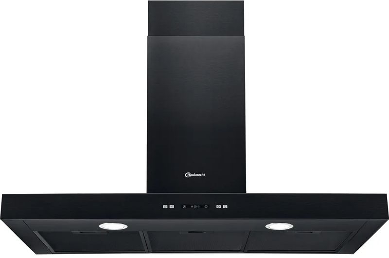 Bauknecht DBIBS 93F LL K, wall hood, black, 90 cm, EEK: B, 5 year guarantee!