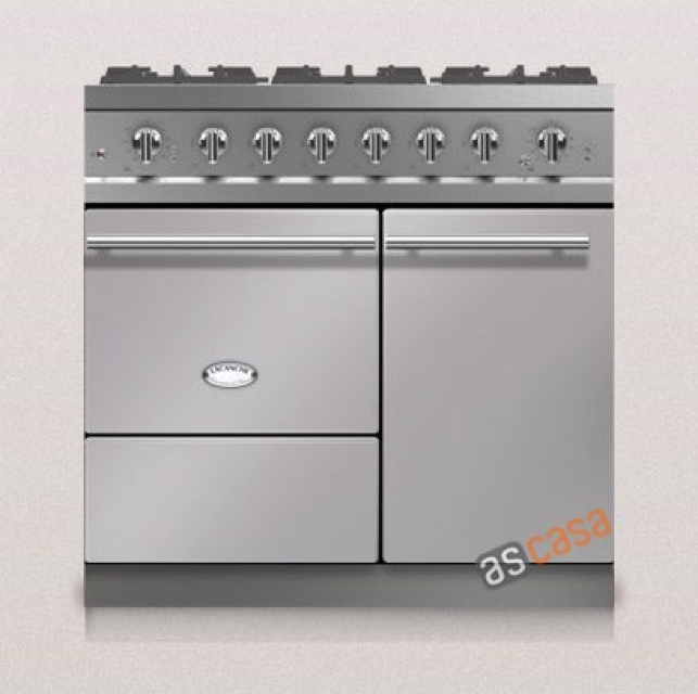 Lacanche Beaune Modern, cooking station, 90 cm, color stainless steel, with 5 year guarantee!