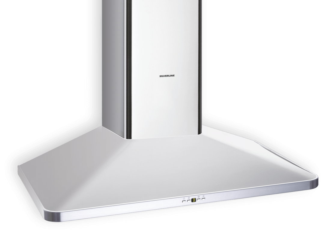 Silverline Drena 90 cm DRW 900 E stainless steel wall hood. With a 5 year guarantee!