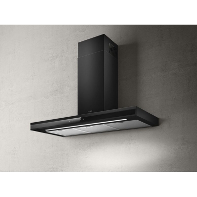 Elica ADÉLE BL MAT/A/90 wall hood black, PRF0182410. With a 5 year guarantee!