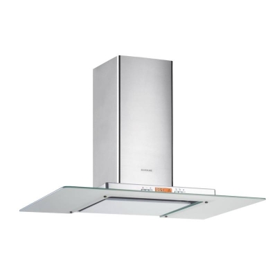Silverline Totem Deluxe 90 cm TOBW 910 EA stainless steel sandglass wall hood. With a 5 year guarantee!