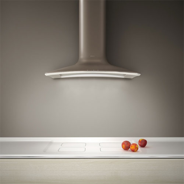 Elica Sweet UMBER/F/85 wall hood matt dove gray, PRF0043031A. With a 5 year guarantee!