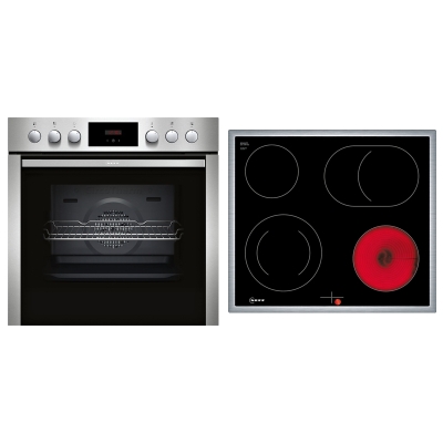 Neff EX1, SET sisseehitatud pliit E1DCA0AN0 ja klaaskeraamiline pliit M16SRF0L0, kr: A, garantiiga 5 aastat!