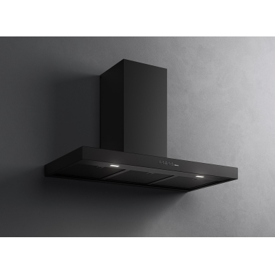 Falmec Mercurio Black, matt black, 90 cm, wall hood, with 5 year guarantee