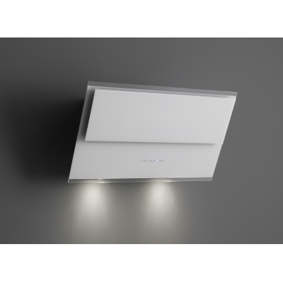 Falmec Verso Easy, wall hood, white glass, 85 cm, with 5 year guarantee