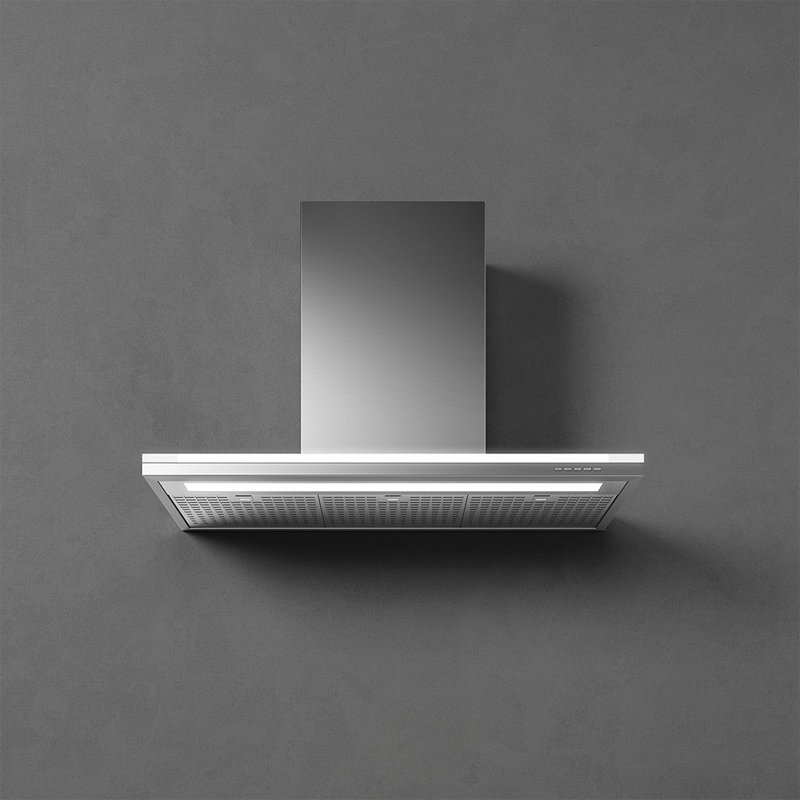 Falmec Lumen NRS® wall hood 90 cm, stainless steel, with 5 year guarantee