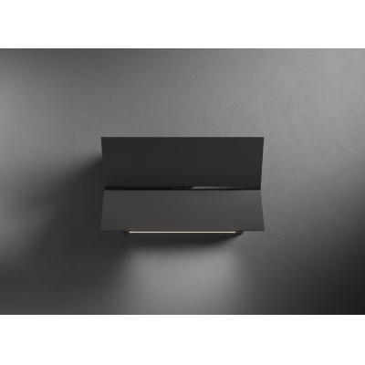Falmec Fusion, black glass, 85 cm, wall hood, with 5 year guarantee