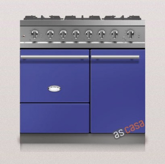 Lacanche Beaune Modern, cooking station, 90 cm, color Porto Blue, with 5 year guarantee!