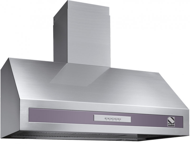 Steel Genesi 90 wall hood, Ametista, 90 cm, GK90AA, with 5 year guarantee!