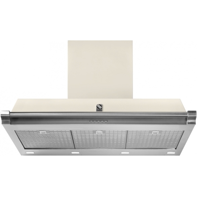 Steel Ascot 90 wall hood, Nuvola, 90 cm, AKL90NA, with 5 year guarantee!