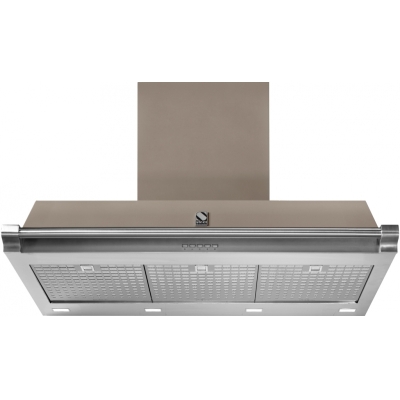 Steel Ascot 90 wall hood, Sabbia, 90 cm, AKL90SA, with 5 year guarantee!
