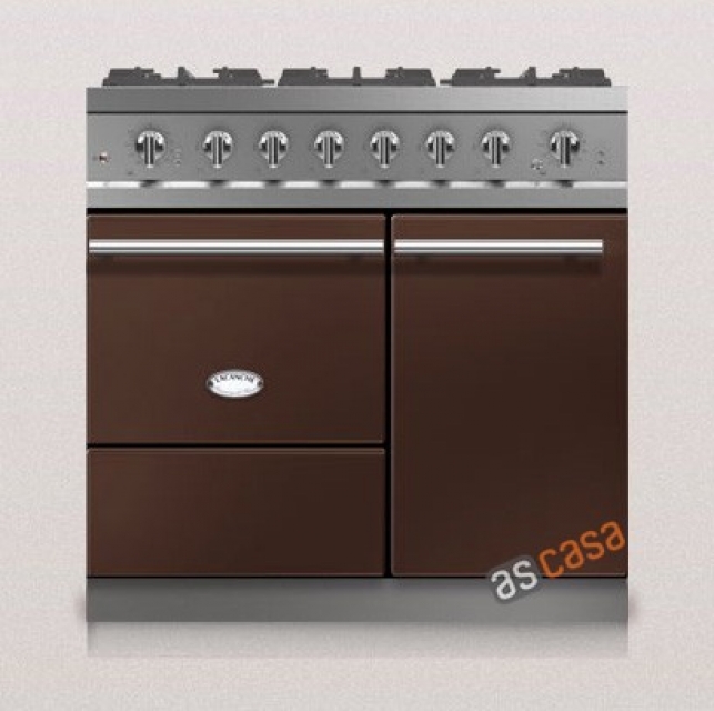 Lacanche Beaune Modern, cooking station, 90 cm, color chocolate, with 5 year guarantee!