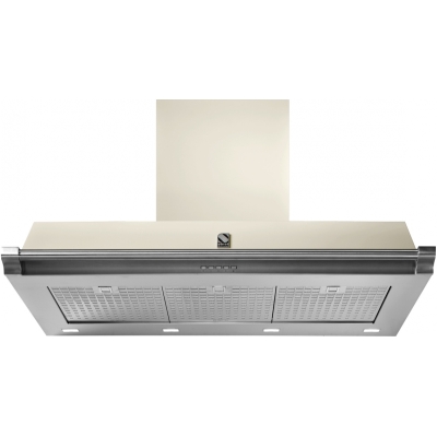 Steel Ascot 100 wall hood, Nuvola, 100 cm, AKL100NA, with 5 year guarantee!